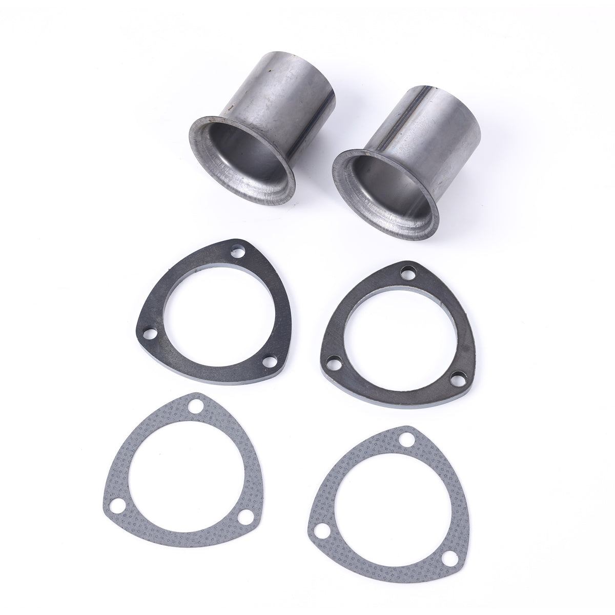10004FLT Reducer 3-Bolt Flange Inlet 3" Outlet 2.5" Pair