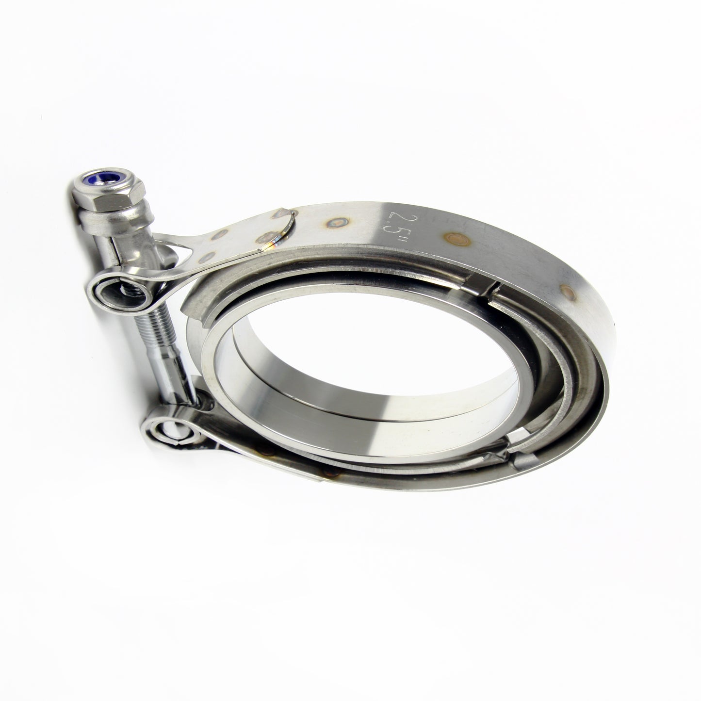 2.5" V-Band Clamp Kit Stainless Steel Clamp & Flanges Set