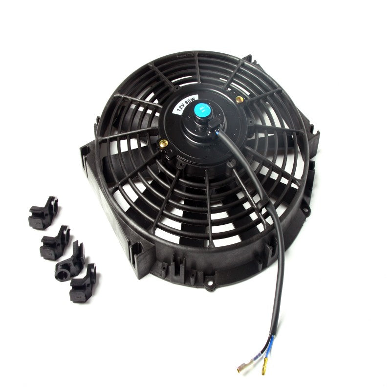 10" Electric Radiator Cooling Fan – 12V Compact High-Speed 1500 CFM Reversible Push/Pull