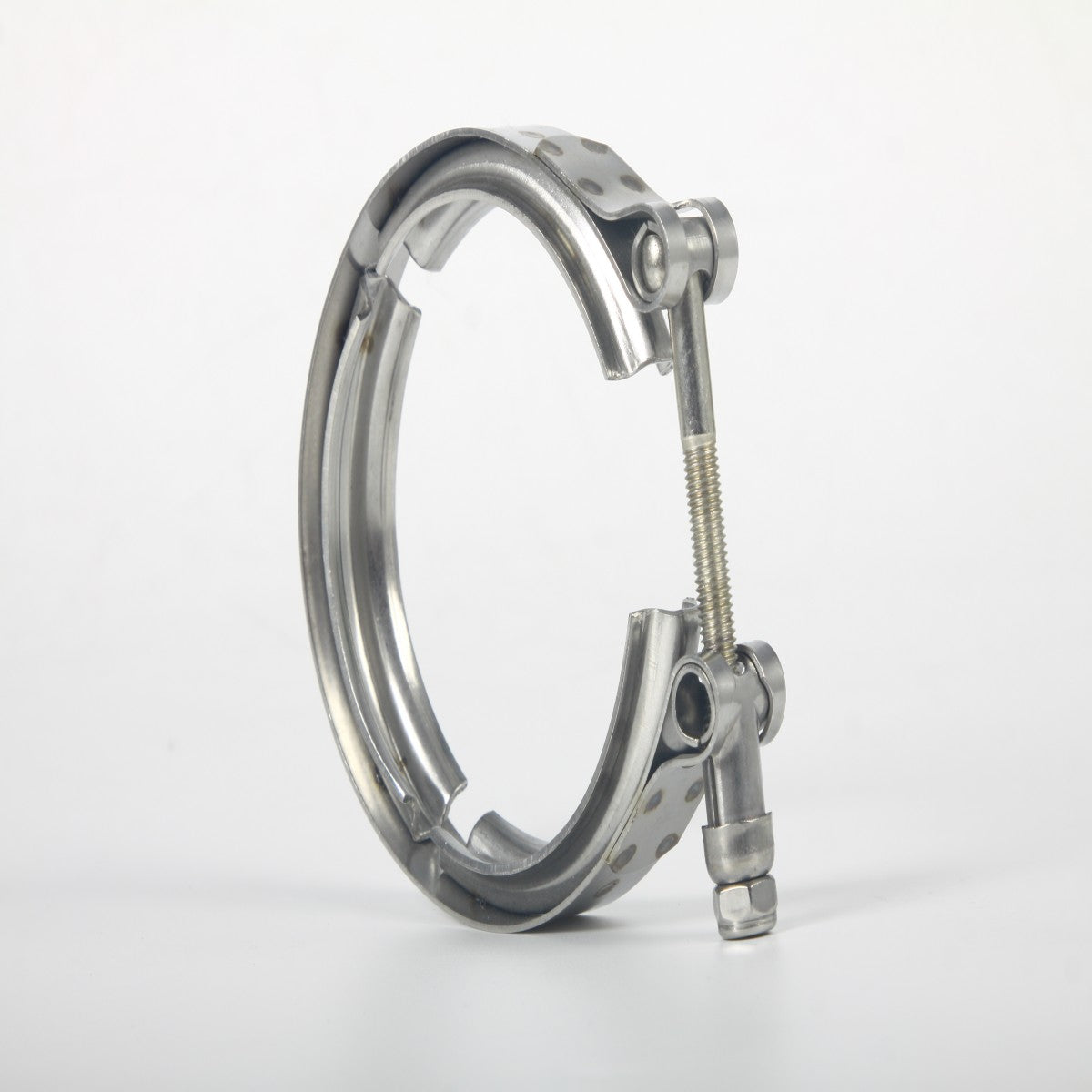 3.5" V-Band Clamp Kit with Stainless Steel Flanges – Heavy-Duty Turbo/Exhaust Fabrication