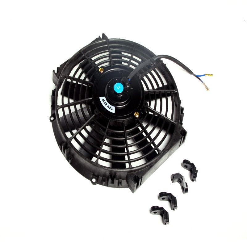 10" Electric Radiator Cooling Fan – 12V Compact High-Speed 1500 CFM Reversible Push/Pull