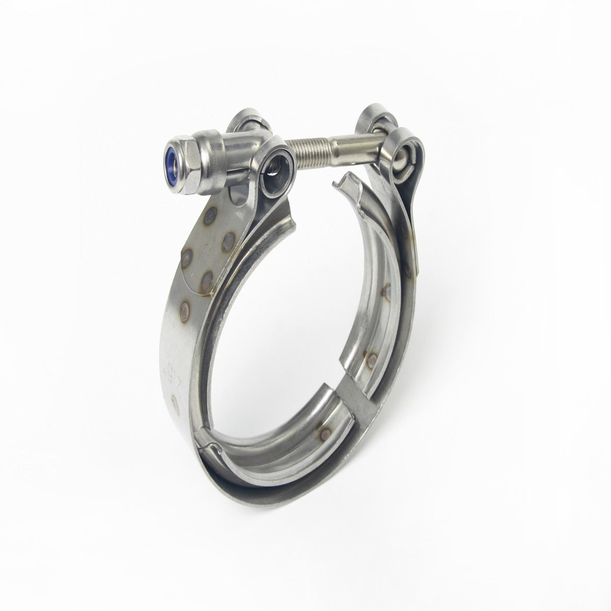 2.5" V-Band Clamp with Flanges – Stainless Steel Exhaust Turbo Downpipe Kit