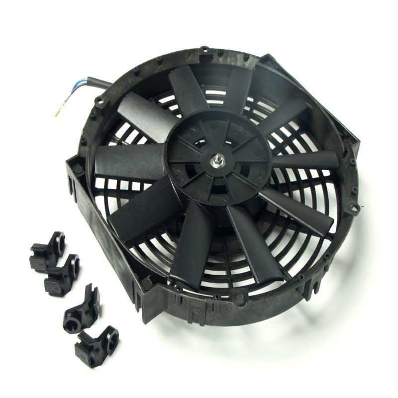 7" Electric Radiator Cooling Fan – 12V Compact Mini Fan, Reversible Push/Pull for ATV/Motorcycle