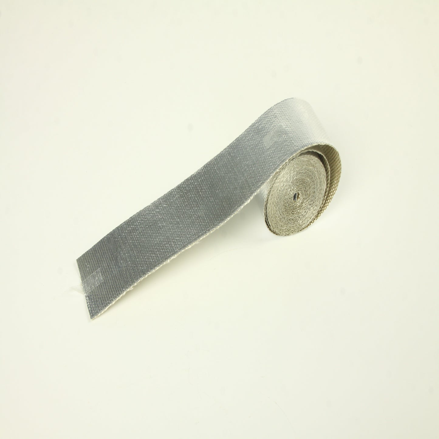 Wrap-16Ft Fiberglass Heat Shield Tape – Silver Exhaust Protection Roll