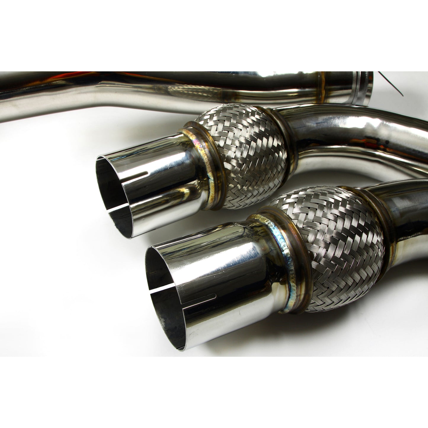 Steel Exhaust Manifold Header for Mercedes Benz AMG CLS55 CLS500 E55 E500 M113K Long for 5.4L Engine Models