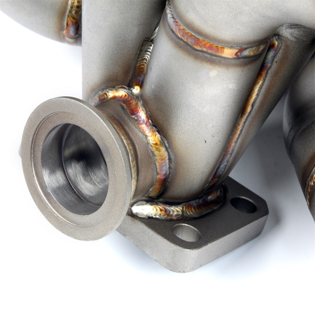FOR HONDA / ACURE B16/B18 B-SERIES T3 RAM HORN 44MM WG EXHAUST TURBO MANIFOLD