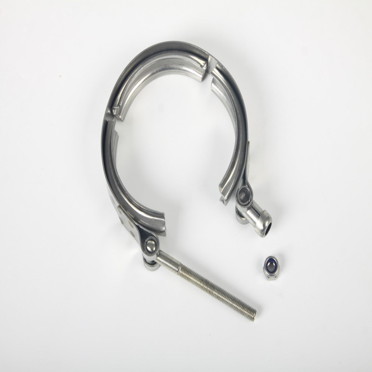 3.5" V-Band Clamp Kit with Stainless Steel Flanges – Heavy-Duty Turbo/Exhaust Fabrication