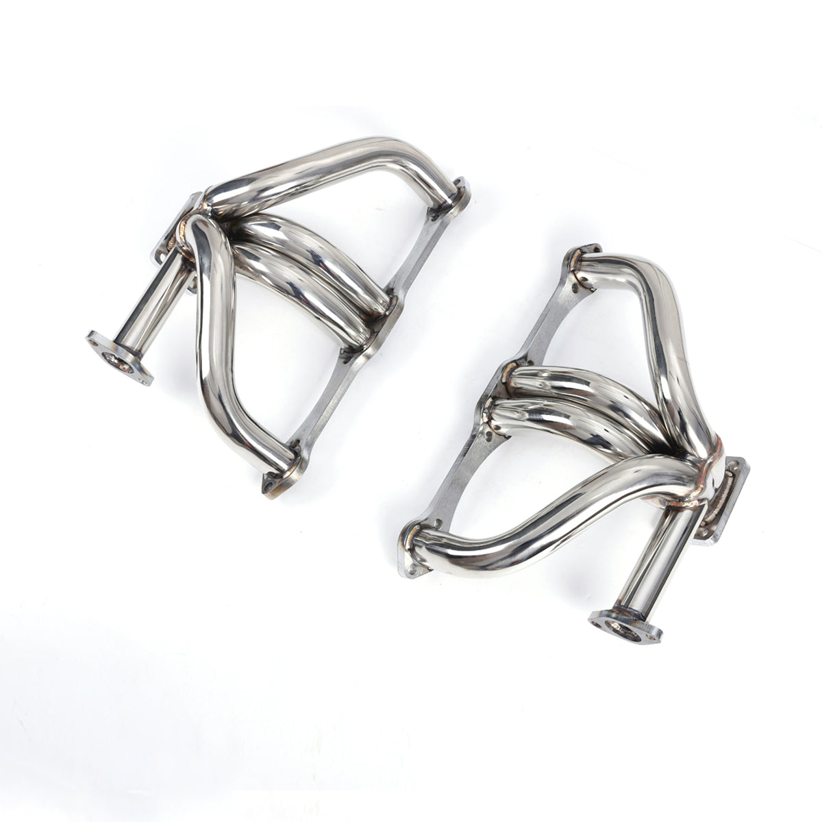 FOR 1982-1992 CHEVY GM SBC T3 TWIN 350 305 400 WG V8 38 TURBO HEADERS MANIFOLDS