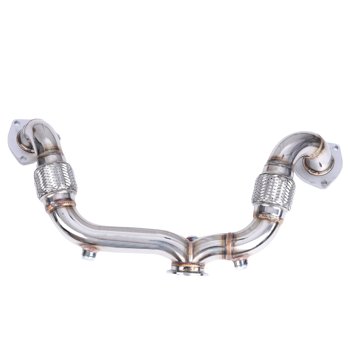 FOR AUDI B5 S4 2.7 SINGLE PTE TURBO FLANGE UPGRADE PIPE KIT