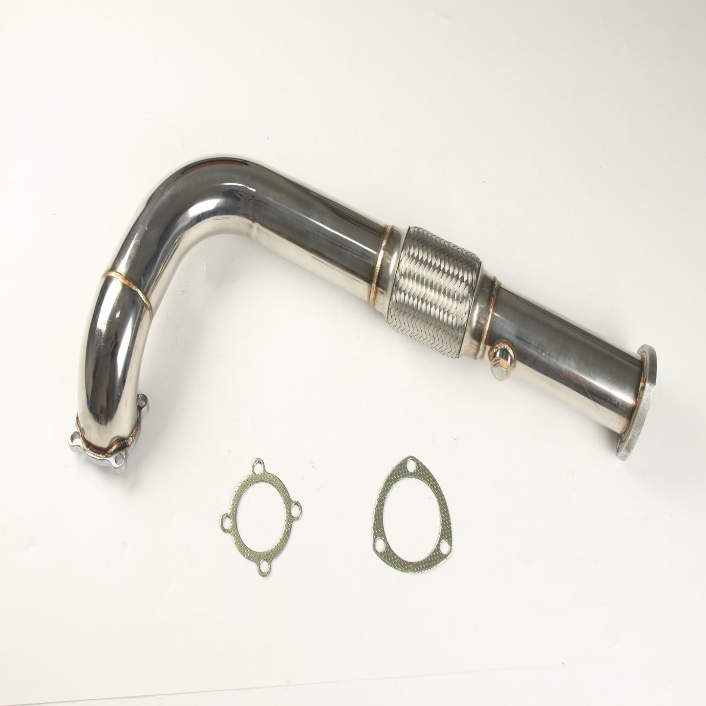 High Flow Stainless Steel Exhaust Pipe T3 Turbo Downpipe