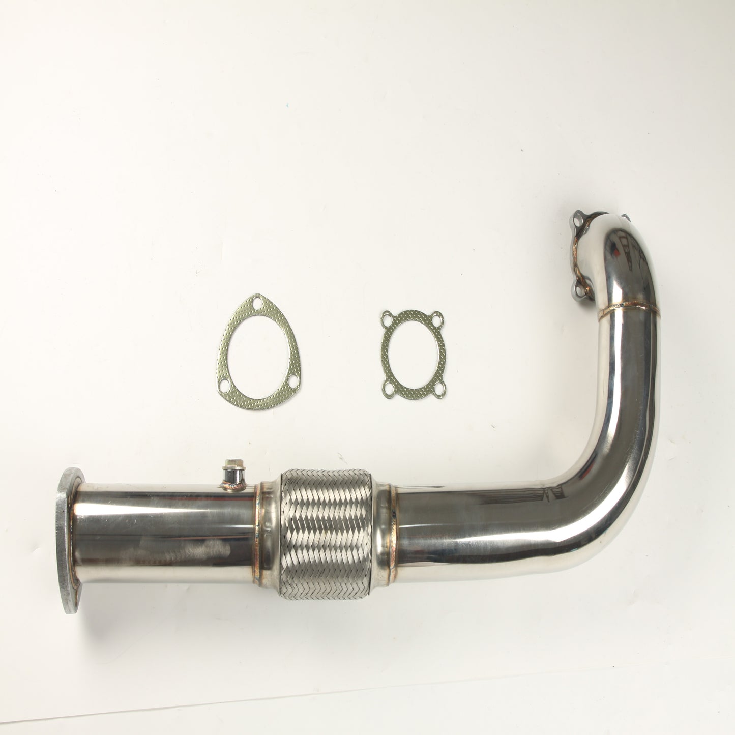 High Flow Stainless Steel Exhaust Pipe T3 Turbo Downpipe