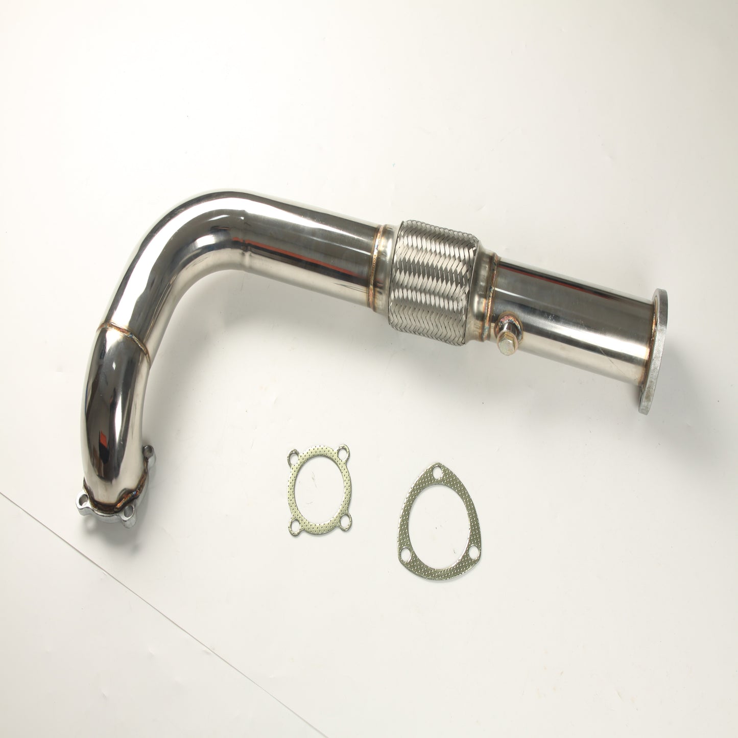 High Flow Stainless Steel Exhaust Pipe T3 Turbo Downpipe