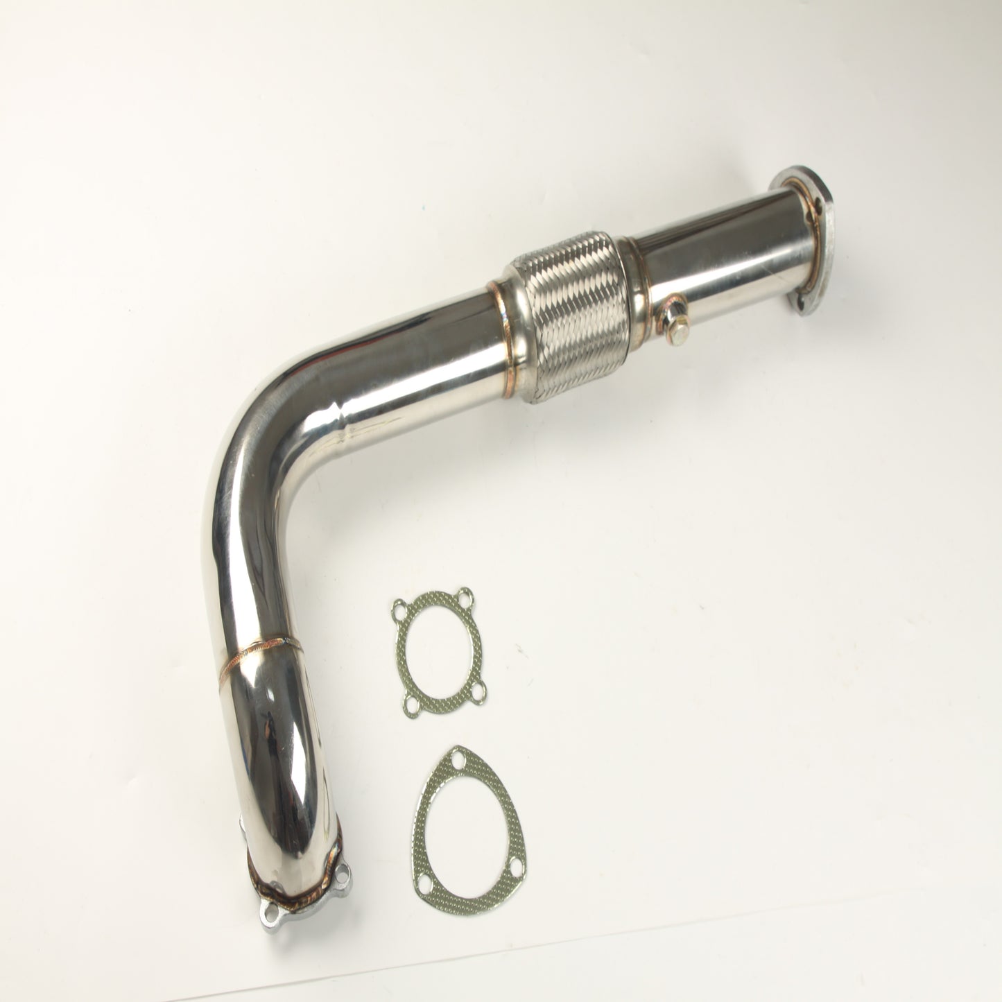 High Flow Stainless Steel Exhaust Pipe T3 Turbo Downpipe