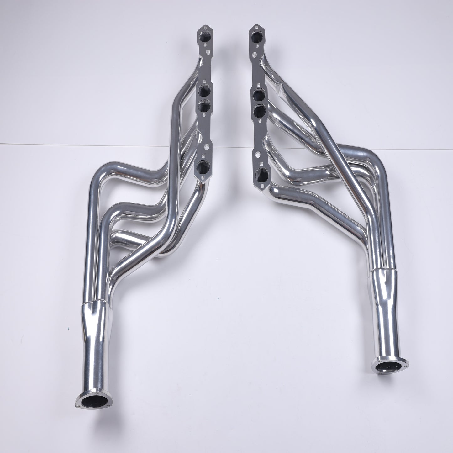 FOR 64-74 CHEVELLE/El CAMINO MONTE CARLO 283-400CI CERAMIC COAT LONG TUBE HEADER