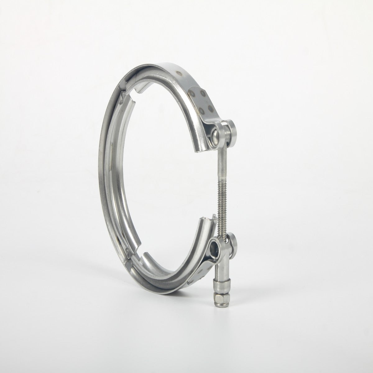4" V-Band Clamp Kit with Stainless Steel Flanges – Heavy-Duty Turbo Exhaust Connection