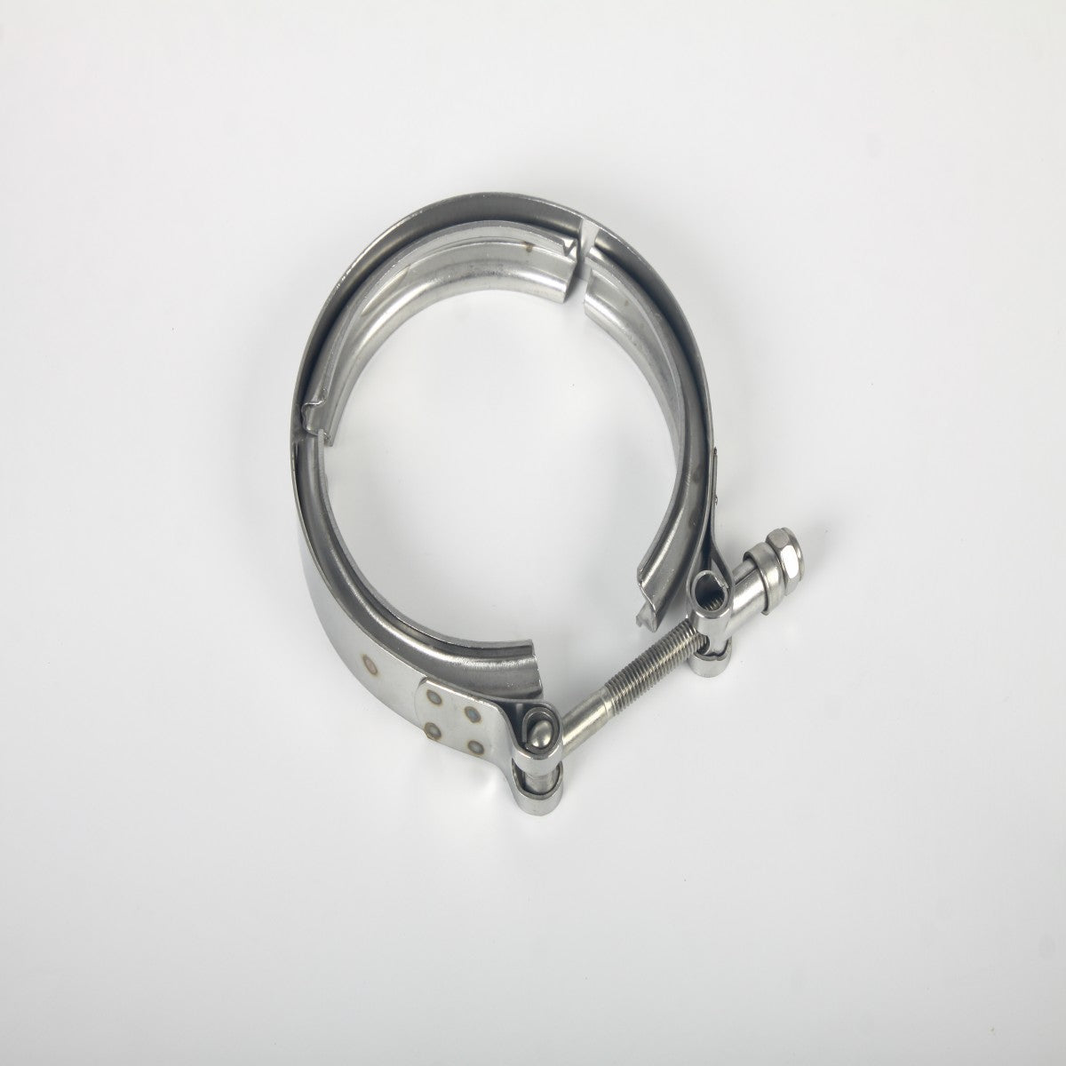 4" V-Band Clamp Kit with Stainless Steel Flanges – Heavy-Duty Turbo Exhaust Connection