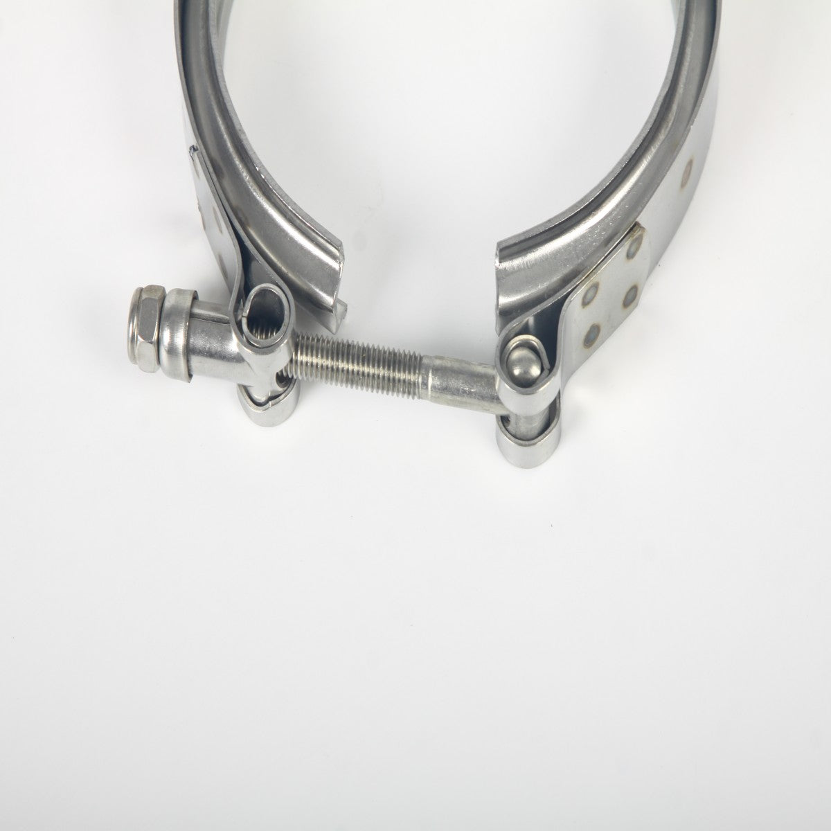 4" V-Band Clamp Kit with Stainless Steel Flanges – Heavy-Duty Turbo Exhaust Connection
