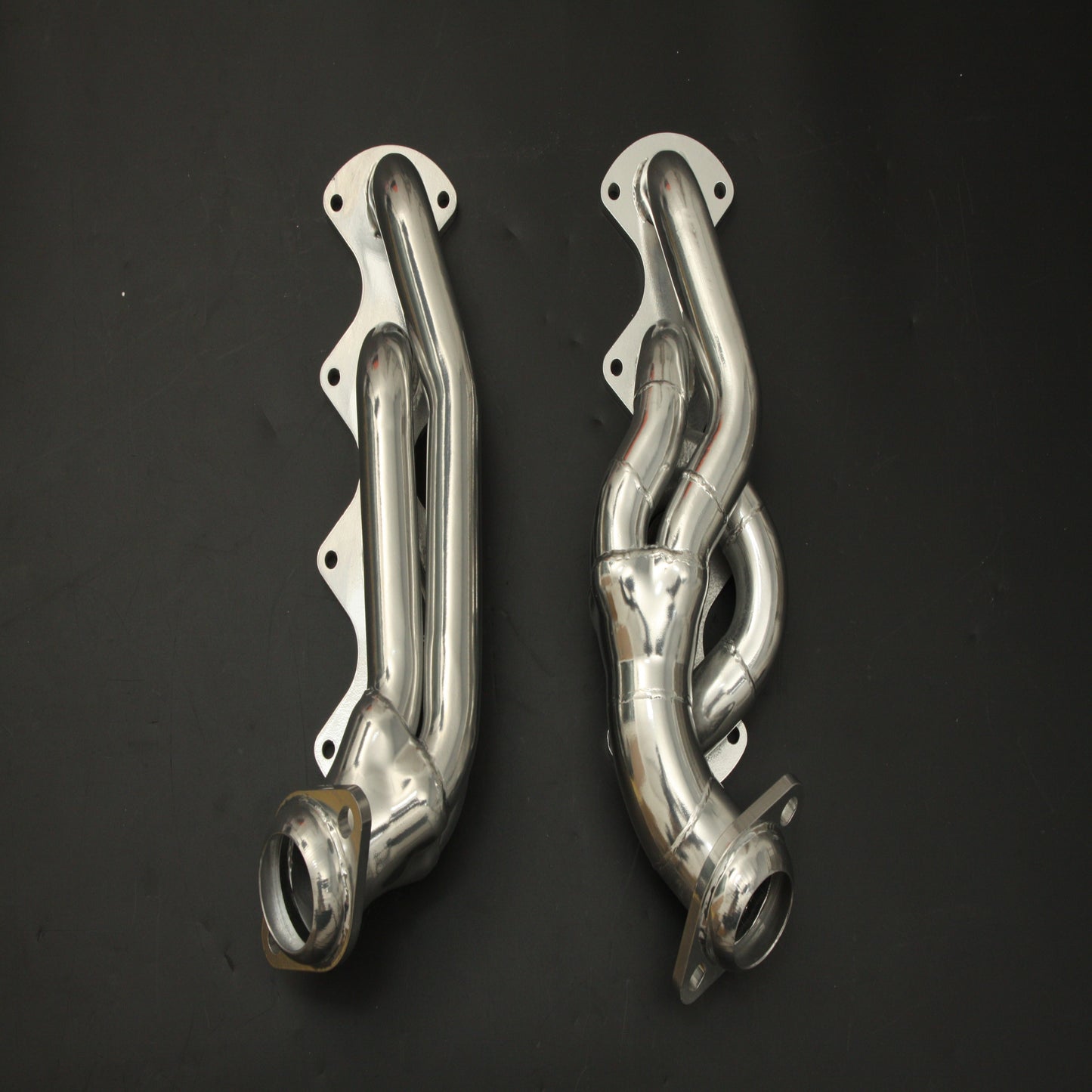For 2004-2008 Ford F-150 V8-5.4L Shorty Header Ceramic Silver