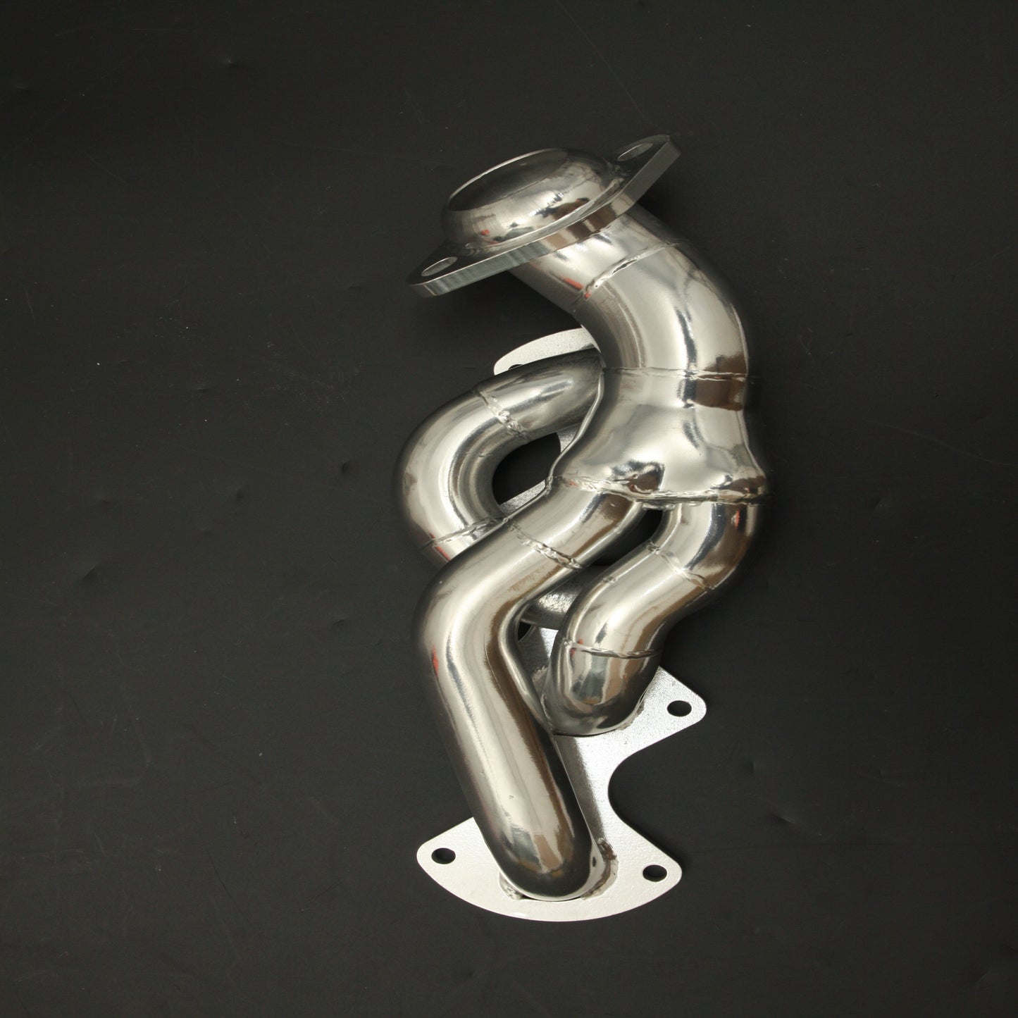 For 2004-2008 Ford F-150 V8-5.4L Shorty Header Ceramic Silver