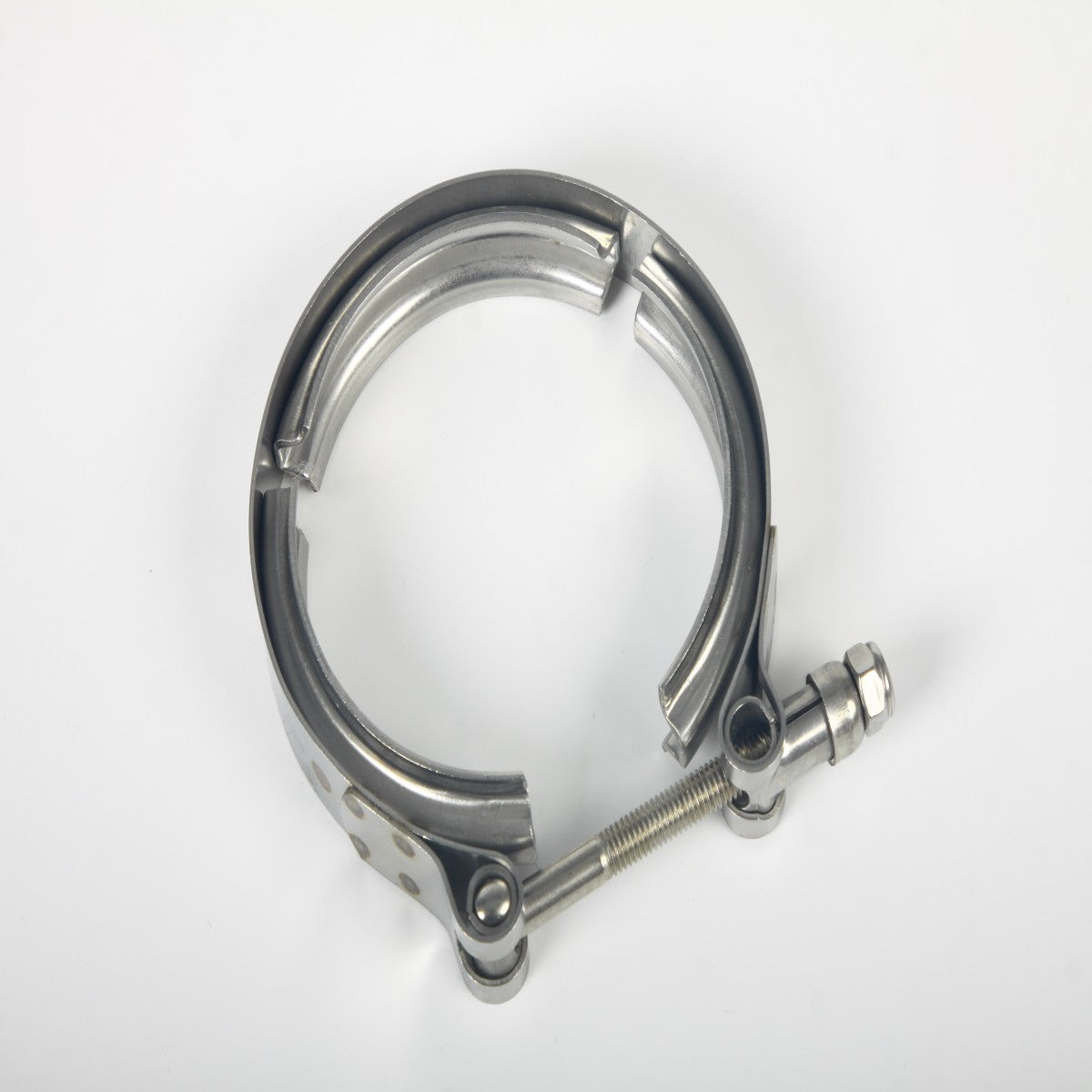 3.5" V-Band Clamp Kit with Stainless Steel Flanges – Heavy-Duty Turbo/Exhaust Fabrication