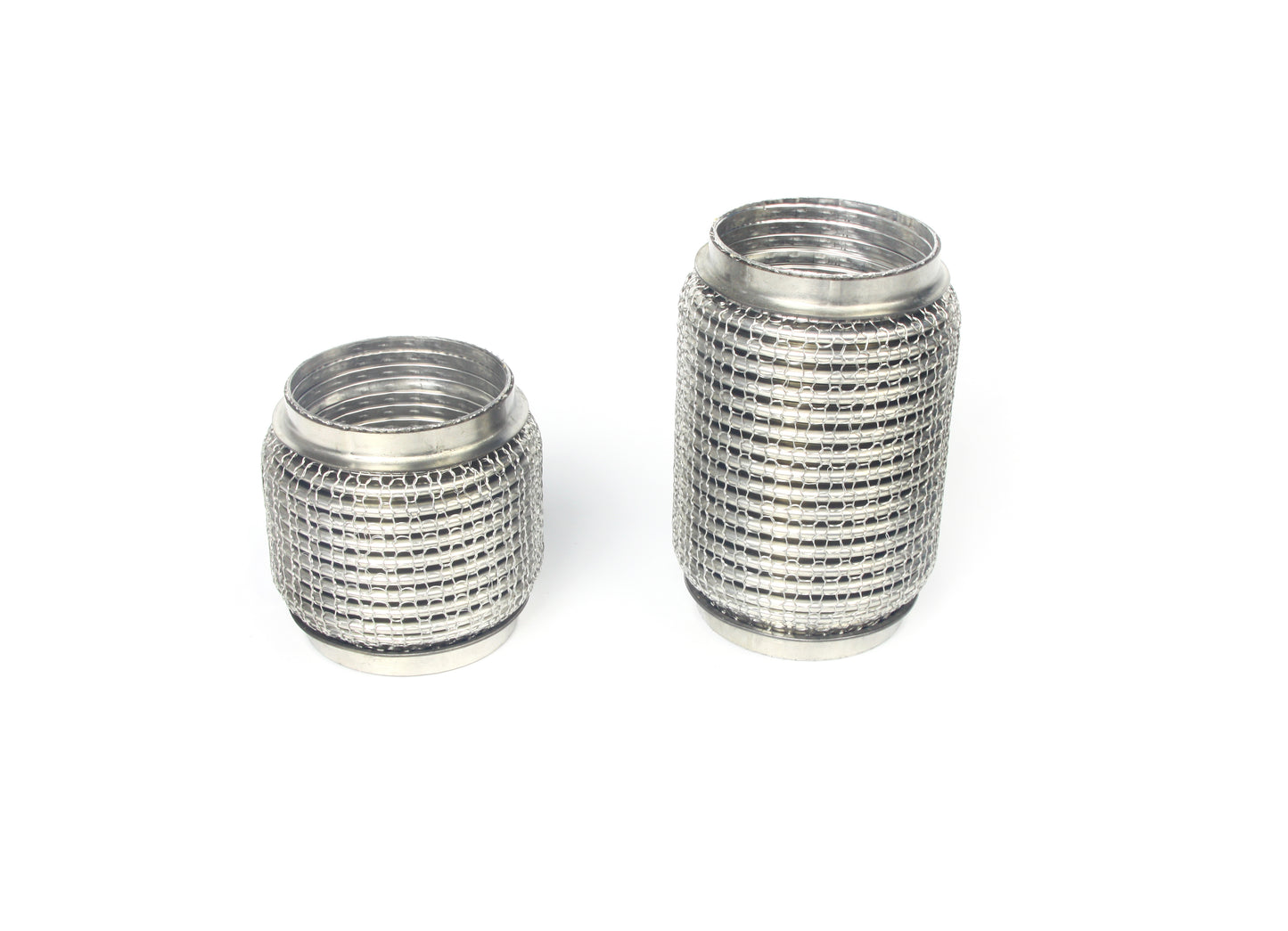 3" ID 304 Stainless Steel Exhaust Flex Pipe Interlocking Liner Coupler Turbo