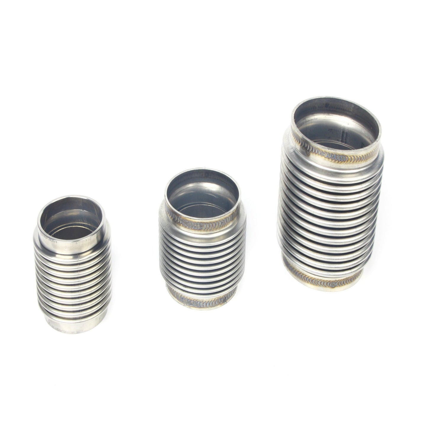 3" ID/OD Flex Joint Pipe Ultra 4" Overall Length Exhaust Flex Bellows