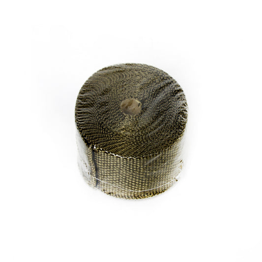 WRAP-4 Titanium Exhaust Heat Wrap 50mm×1.6mm×10m – High Temp Insulation Tape