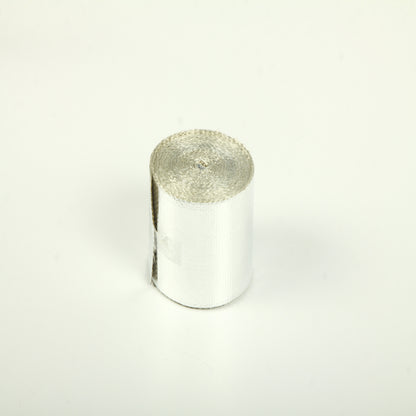 Wrap-16Ft Fiberglass Heat Shield Tape – Silver Exhaust Protection Roll