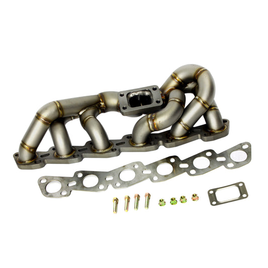 NISSAN RB20/RB25 Low Mount T3 Turbo Manifold – 3mm Steam Pipe TIG Welded