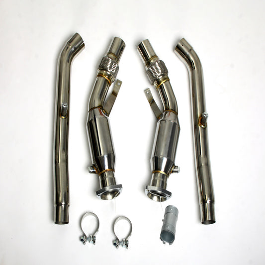 For Audi B6 B7 S4 4.2 V8 Avant Quattro Replacement Piggy Pipes