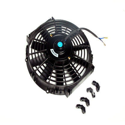 10" Electric Radiator Cooling Fan – 12V Compact High-Speed 1500 CFM Reversible Push/Pull