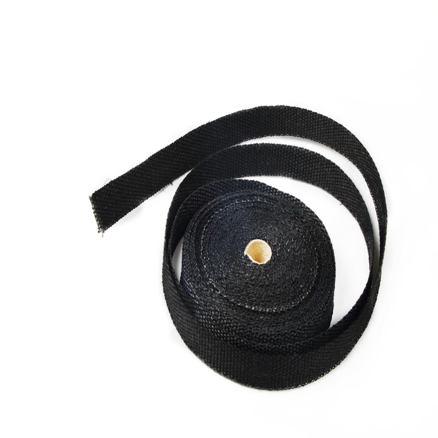 Black Exhaust Heat Wrap – 25mm Width × 15m Length × 1/16" Thick (Non-Aluminum Foil)