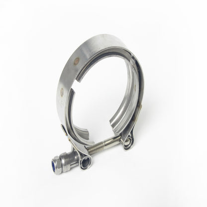2.5" V-Band Clamp with Flanges – Stainless Steel Exhaust Turbo Downpipe Kit