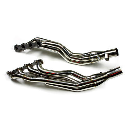 Steel Exhaust Manifold Header for Mercedes Benz AMG CLS55 CLS500 E55 E500 M113K Long for 5.4L Engine Models