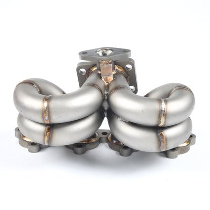 FOR HONDA CIVIC CRX DEL SOL D15 D16 SOHC SCHEDULE40 T3 38MM WG TURBO MANIFOLD