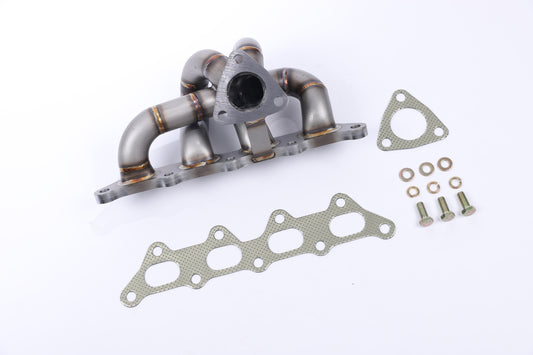 QK FOR 08+ MITSUBISHI 1.5L CZT RS 316L GASKETS INCLUDED TUBULAR EXHAUST MANIFOLD