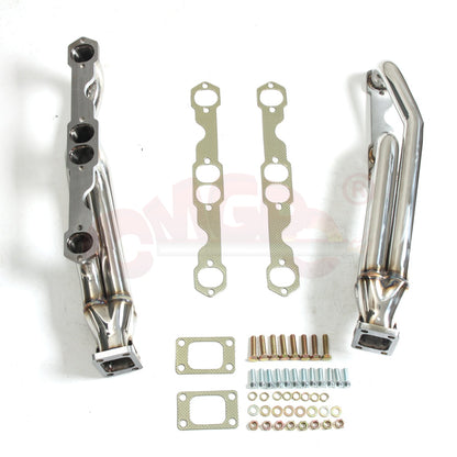 FOR CHEVY CAMARO TRANS AM FIREBIRD 350 305 TWIN SBC T3 V8 TURBO MANIFOLD
