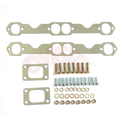 FOR CHEVY CAMARO TRANS AM FIREBIRD 350 305 TWIN SBC T3 V8 TURBO MANIFOLD