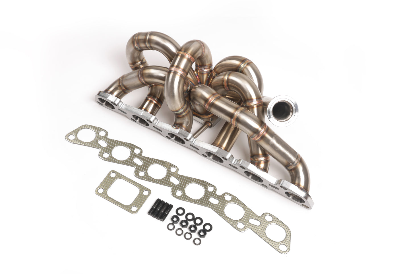 FOR SKYLINE GTR RB25DET 44MM WG TOP MOUNT T3 EQUAL LENGTH EXHAUST TURBO MANIFOLD