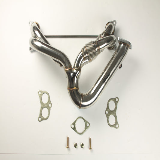 Subaru BRZ / Scion FR-S / Toyota GT86 Exhaust Header with High Flow Internal Sleeved Aircraft-Grade Flex Pipe