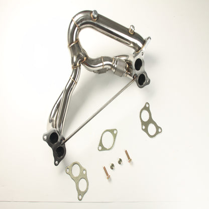 Subaru BRZ / Scion FR-S / Toyota GT86 Exhaust Header with High Flow Internal Sleeved Aircraft-Grade Flex Pipe
