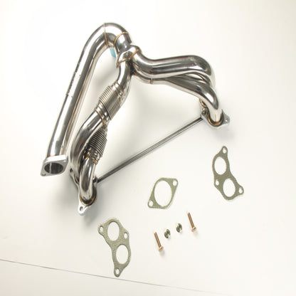 Subaru BRZ / Scion FR-S / Toyota GT86 Exhaust Header with High Flow Internal Sleeved Aircraft-Grade Flex Pipe