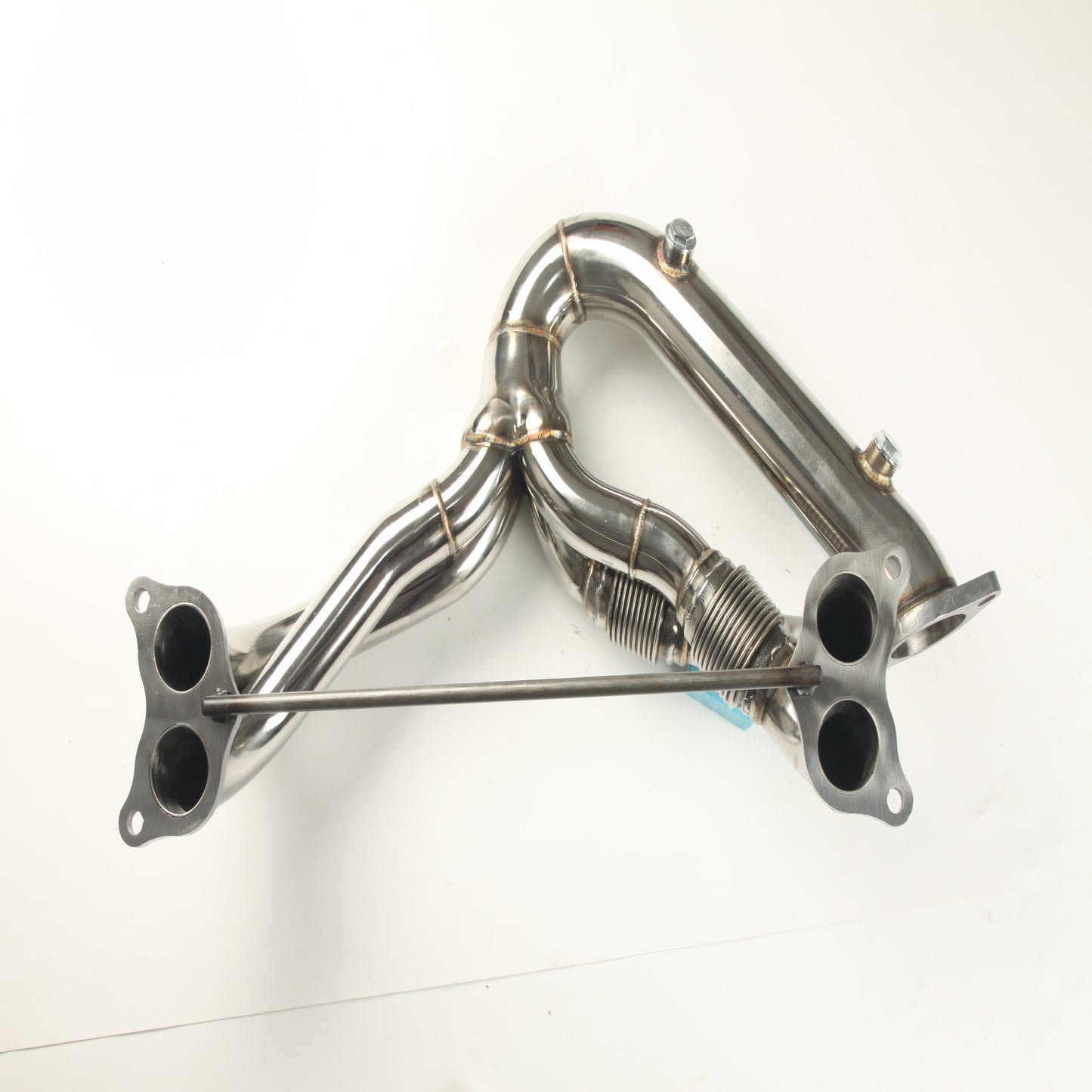 Subaru BRZ / Scion FR-S / Toyota GT86 Exhaust Header with High Flow Internal Sleeved Aircraft-Grade Flex Pipe