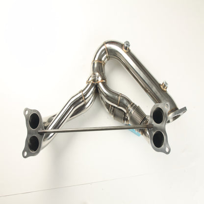 Subaru BRZ / Scion FR-S / Toyota GT86 Exhaust Header with High Flow Internal Sleeved Aircraft-Grade Flex Pipe