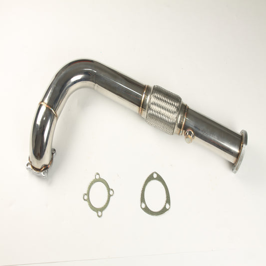 High Flow Stainless Steel Exhaust Pipe T3 Turbo Downpipe