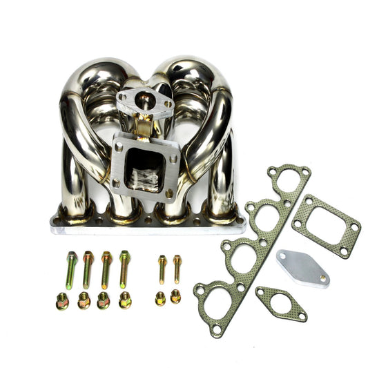 High Performance Honda D-Series Ram Horn Turbo Exhaust Manifold