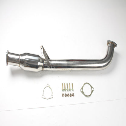 Nissan Silvia S14 Turbo Downpipe 304 Stainless Steel Exhaust Upgrade