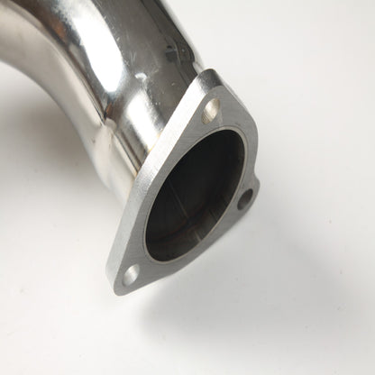 Nissan Silvia S14 Turbo Downpipe 304 Stainless Steel Exhaust Upgrade
