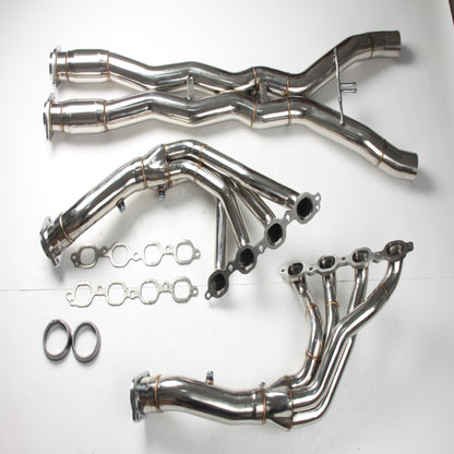 Performance Stainless Steel Manifold CHEVROLET CORVETTE C7 6.2L V8 Exhaust Header 2014+