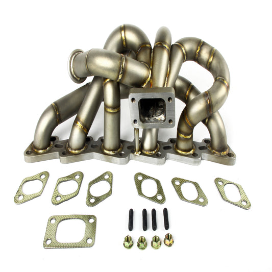 Nissan Skyline 1999-2002 Steam Pipe Top Mount Turbo Manifold – 3mm Stainless Steel